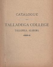 Talladega College Catalog 1885-1886