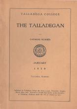 Talladega College Catalog 1929