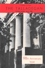 Talladega College Catalog 1965-1966